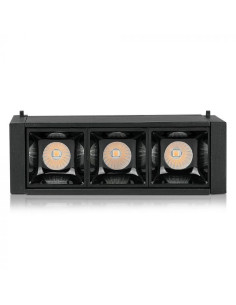 V-TAC 3x1W Магнитен Линеен Спот 3000K Черен 24V - 7960 - Цена | LEDs4economy 2