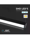 V-TAC 20W Магнитен Линеен Осветител 4000K Черен 24V - 7955 - 5