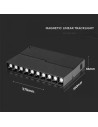 V-TAC 10x2W Магнитен Линеен Спот Кардан 4000K Черен 24V - 7965 - 10