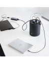 BACHMANN Зарядна станция MOV:E 230Wh с 1х Шуко, 2х USB тип А и 2x USB тип C Power Delivery, цвят Черен,  - B702.5000 - 4