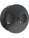 BACHMANN Модул TWIST с 2х Шуко, с кабел 2м, цвят Черен,  - B931.150 - 2