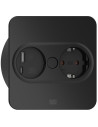 BACHMANN Модул TWIST 2 КВАДРАТЕН с 1х Шуко и USB тип A+C, с кабел 2м, цвят Черен,  - B946.105