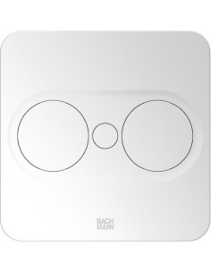 BACHMANN Модул TWIST 2 КВАДРАТЕН с 2х Шуко, с кабел 2м, цвят Бял, - B946.201 - Цена | LEDs4economy 2