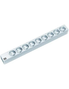BACHMANN Разклонител PDU 19" 1U 9x ШУКО, кабел 2м 16A, - B333.401