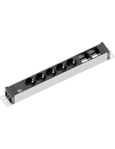 BACHMANN Модул UNIVERSAL с 5х Шуко и 2х празни модула, с кабел 3м, цвят Черен, - B922.0181 - Цена | LEDs4economy