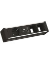 BACHMANN Модул за VENID с 1х Шуко, USB тип A+A и 2х празни модула, цвят Черен, - B936.003 - Цена | LEDs4economy