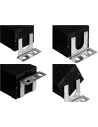 BACHMANN Разклонител ЧЕРЕН 8x2P+E с кабел 2 метра / 3x1.5мм2 CONNECT LINE,  - B420.0019 - 3