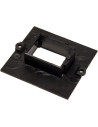 BACHMANN Модул CM за 1х Keystone, цвят Черен,  - B917.001 - 2