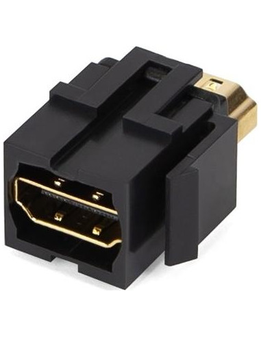 BACHMANN Инсърт HDMI 2.0 (вход-изход), цвят Черен,  - B918.041 