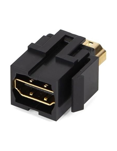 Инсърт HDMI 2.0 (вход-изход), цвят Черен, Bachmann