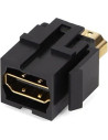 BACHMANN Конектор HDMI 2.0 (вход-изход), цвят Черен,  - B918.041