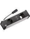 BACHMANN Модул за CONI 3M с 1х Шуко, USB тип A+C и 1х празен модул, цвят Черен, - B912.167 - Цена | LEDs4economy