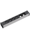 BACHMANN Модул за CONI 6M с 4х френски стандарт и 2х празни модула, цвят Черен, - B912.013 - Цена | LEDs4economy