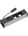BACHMANN Модул за CONI 3M с 1х Шуко и 2х празни модула, цвят Черен, - B912.002 - Цена | LEDs4economy