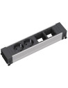 BACHMANN Модул за TOP FRAME или CONFERENCE 4M с 2х Шуко и 2х празни модула, цвят Черен, - B909.003 - Цена | LEDs4economy