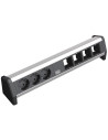 BACHMANN Модул DESK 1 с 3х Шуко и 4х празни модула, цвят Черен, - B902.003 - Цена | LEDs4economy