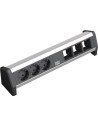 BACHMANN Модул DESK 1 с 3х Шуко и 3х празни модула, цвят Черен,  - B902.002 - 2