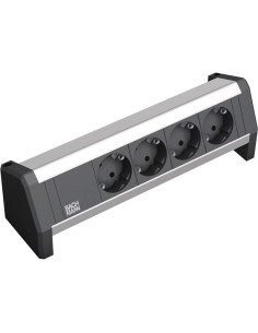 BACHMANN Модул DESK 1 с 4х Шуко, цвят Черен, - B902.0049 - Цена | LEDs4economy