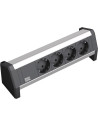 BACHMANN Модул DESK 1 с 4х Шуко, цвят Черен, - B902.0049 - Цена | LEDs4economy