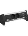 BACHMANN Модул DESK 1 с 2х Шуко и USB тип A+C, цвят Черен, - B902.0811 - Цена | LEDs4economy