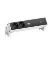 BACHMANN Модул DESK 2 с 2х Шуко и USB тип C Power Delivery 60W, цвят Инокс, - B902.903 - Цена | LEDs4economy