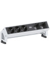 BACHMANN Модул DESK 2 с 3х Шуко и 2х празни модула, цвят Бял,  - B902.201