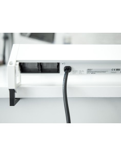 BACHMANN Модул DESK 2 с 2х Шуко и 2х празни модула, цвят Бял, - B902.211 - Цена | LEDs4economy 2