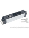 BACHMANN Комплект скоби за STEP, неръждаема стомана, прави (2 броя), - B940.097 - Цена | LEDs4economy