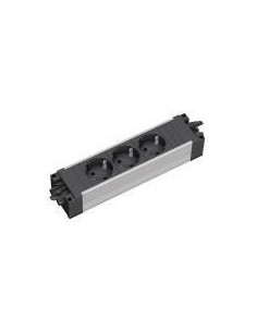 BACHMANN Модул STEP с 3х Шуко, цвят Черен, - B906.18815 - Цена | LEDs4economy