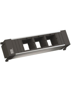 BACHMANN Модул за POWER FRAME 3M с 3х празни модула, цвят Черен, - B916.010 - Цена | LEDs4economy