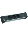 BACHMANN Модул за POWER FRAME 4M с 3х Шуко и USB тип A+C, цвят Черен, - B916.502 - Цена | LEDs4economy