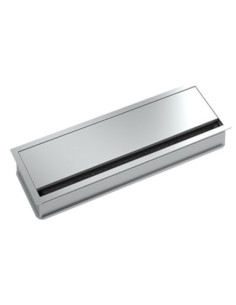 BACHMANN Мебелен громет LOOP SQUARE 120x360мм, цвят Сребро, - B930.330 - Цена | LEDs4economy