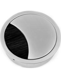 BACHMANN Мебелен громет LOOP ROUND Ф80мм, цвят Алуминий, - B930.300 - Цена | LEDs4economy 2