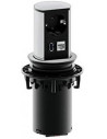 BACHMANN Модул ELEVATOR с 1х Шуко, 1x RJ45 Cat.6A и 1x USB 3.0, цвят Алуминий, - B928.0050 - Цена | LEDs4economy