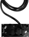 BACHMANN Модул за DUE с 2х Шуко, с кабел 2м, цвят Черен,  - B929.000 - 5
