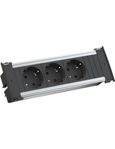 BACHMANN Модул за KAPSA S с 3х Шуко, цвят Черен, - B927.050 - Цена | LEDs4economy