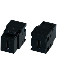 BACHMANN Конектор USB C 3.2 (вход-изход, за пренос на данни), цвят Черен - EB560 - Цена | LEDs4economy