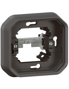 Legrand Рамка за скрит монтаж със скоби цвят Антрацит IP55 Plexo New - 069609L - Цена | LEDs4economy