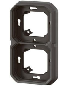 Legrand Рамка ДВОЙНА за скрит монтаж цвят Антрацит IP55 Plexo New - 069607L - Цена | LEDs4economy