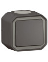 Legrand Девиаторен ключ моноблок за открит монтаж цвят Антрацит IP55 Plexo New - 069761L - Цена | LEDs4economy