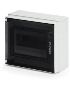 Scame Табло за открит монтаж 1х8 мод. серия IKONA IP66 IK09 - 679.1008 - Цена | LEDs4economy