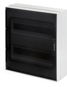 Scame Табло за открит монтаж 2х18 мод. серия IKONA IP66 IK09 - 679.2036 - Цена | LEDs4economy