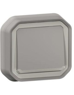 Legrand Бутон с подсветка моноблок за скрит монтаж цвят Сив IP55 Plexo New - 069832L - Цена | LEDs4economy