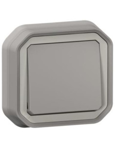 Legrand Бутон моноблок за скрит монтаж цвят Сив IP55 Plexo New - 069820L - Цена | LEDs4economy