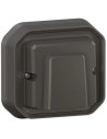 Legrand Твърда връзка 16А моноблок за скрит монтаж цвят Антрацит IP55 Plexo New - 069878L - Цена | LEDs4economy