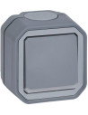 Legrand Двуполюсен ключ с индикатор моноблок за открит монтаж цвят Сив IP55 Plexo New - 069726L - Цена | LEDs4economy