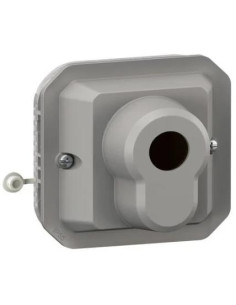 Legrand Превключвател I-0-II за ключалка механизъм цвят Сив IP55 Plexo New - 069705L - Цена | LEDs4economy