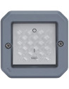 Legrand Двуполюсен ключ 16А с индикатор механизъм цвят Сив IP55 Plexo New - 069528L - Цена | LEDs4economy