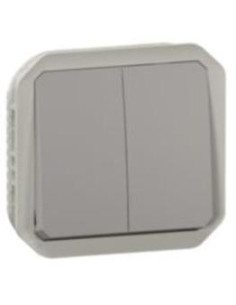 Legrand Сериен ключ/бутон механизъм цвят Сив IP55 Plexo New - 069525L - Цена | LEDs4economy
