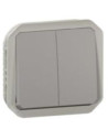 Legrand Сериен ключ/бутон механизъм цвят Сив IP55 Plexo New - 069525L - Цена | LEDs4economy